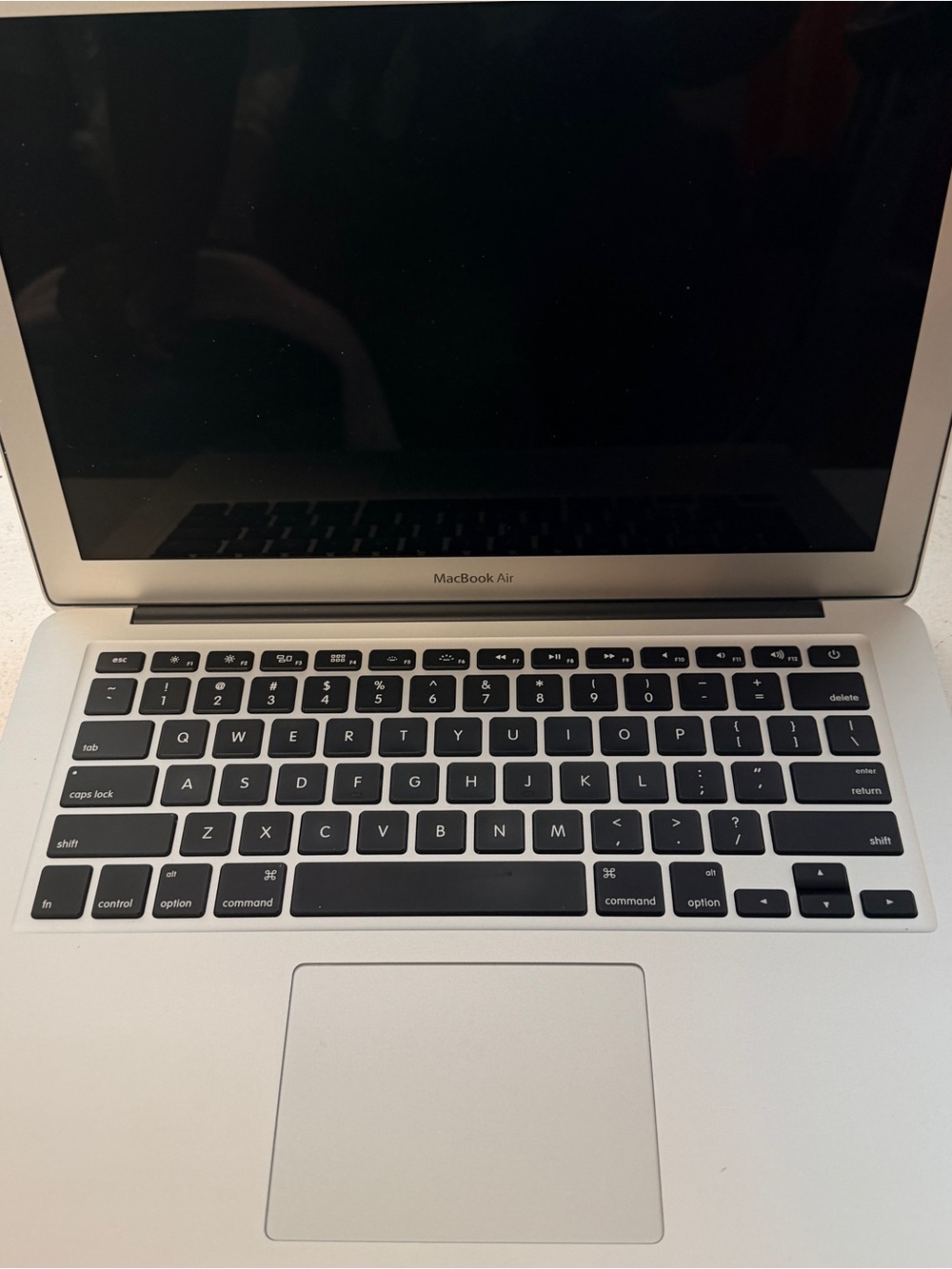 Apple MacBook Air Silver with Black Keyboard